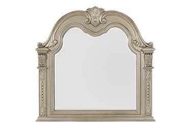 Cavalier Silver Mirror