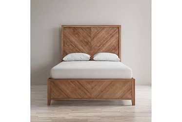 Eloquence Natural Queen Panel Bed