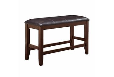 Fulton Brown Counter Height Dining Bench