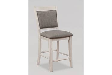 Fulton White Counter Height Dining Chair