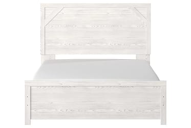 Gerridan Queen Whitewash Panel Bed