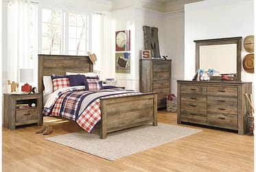 Trinell Youth Full 4 Piece Bedroom Set