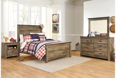 Trinell Youth Twin 4 Piece Bedroom Set