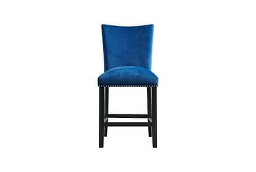 Francesca Blue Counter Height Chair