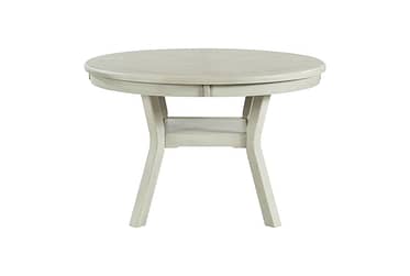 Amherst White Round Table