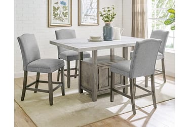 Grayson Counter Height 5 Piece Dining Set