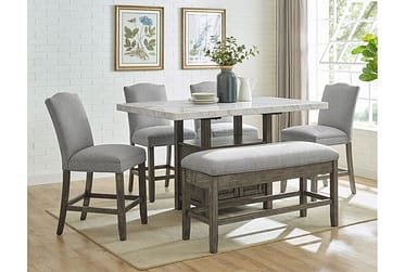 Grayson Counter Height 6 Piece Dining Set