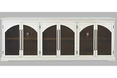 Archdale White 6 Door Accent Cabinet