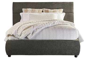 Latitude Charcoal Queen Bed