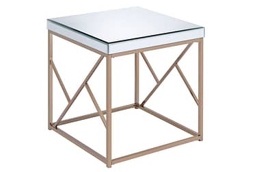 Evelyn Mirrored End Table