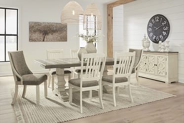 Bolanburg 7 Piece Dining Set With Host Chairs