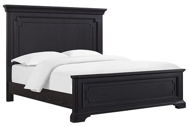 Lafayette Charcoal Queen Panel Bed