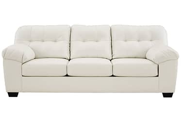 Donlen White Sofa