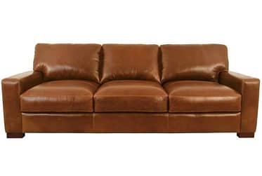 Splendor Chestnut Leather Sofa