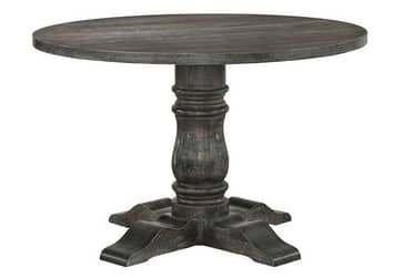 Leventis Gray Round Dining Table