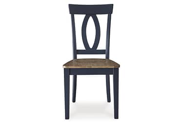 Landocken Two-Tone Wood Side Chair