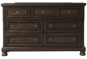 Kingston Walnut 7-Drawer Dresser