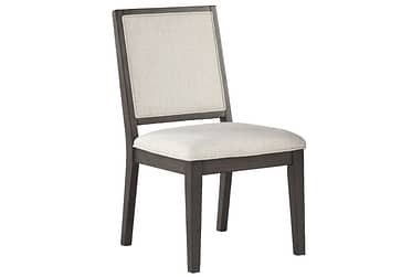Mila Gray Upholstered Side Chair