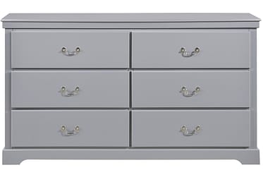 Seabright Gray 6-Drawer Dresser