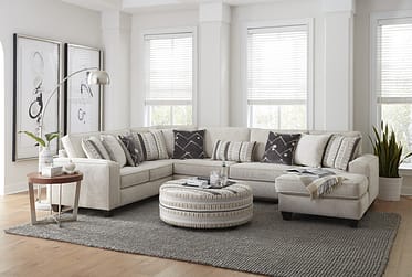 Persia Beige 3-Piece Sectional