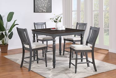 Wiley Counter Height 5 Piece Dining Set