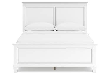 Fortman White Queen Bed