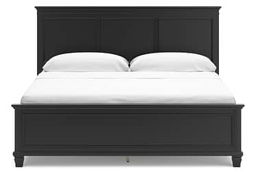 Lanolee Black King Bed