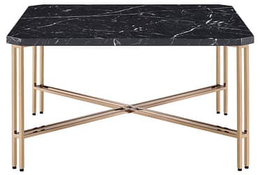 Daxton Faux-Marble Top Coffee Table