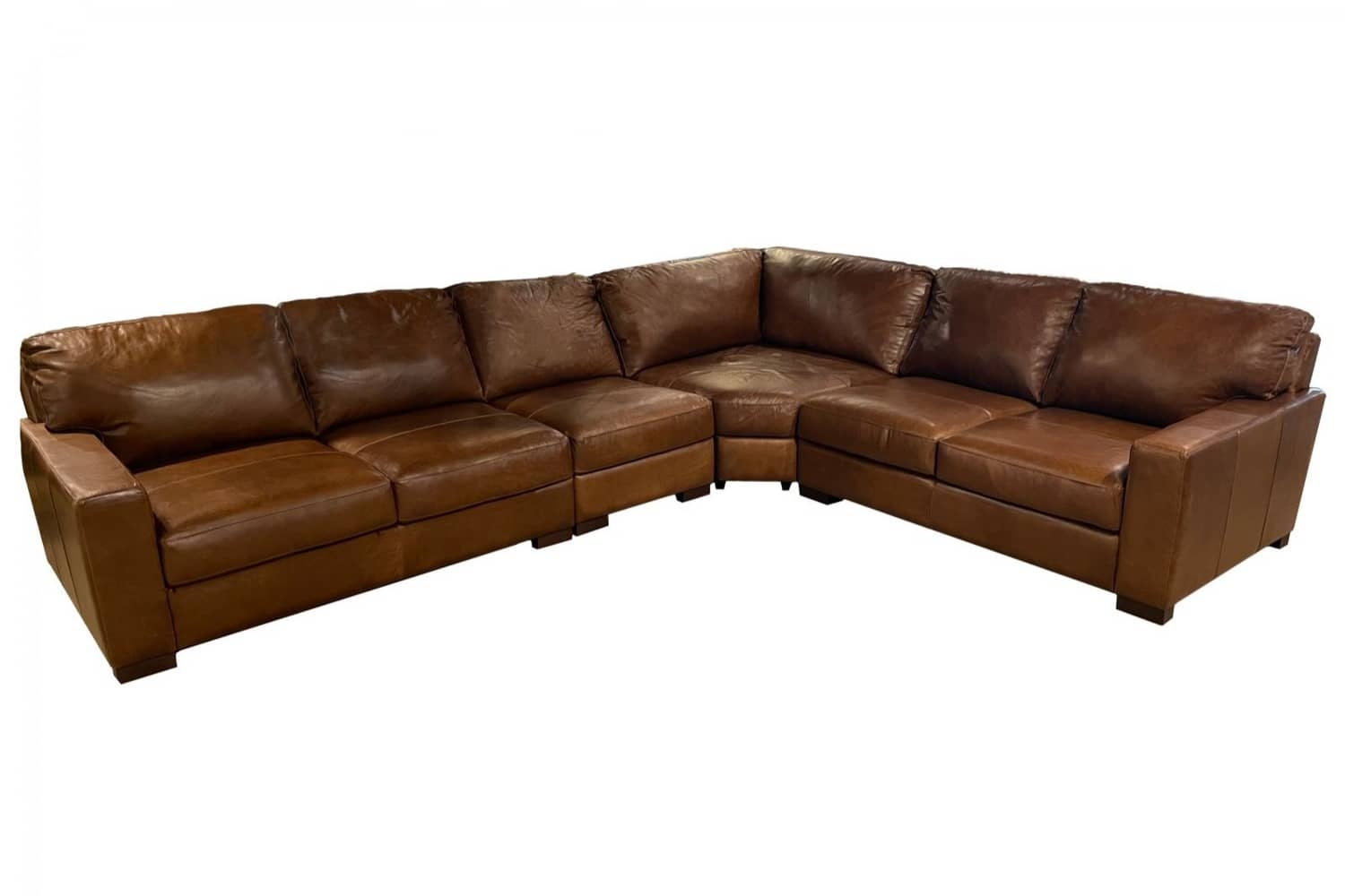 Soft line 2024 leather sectional