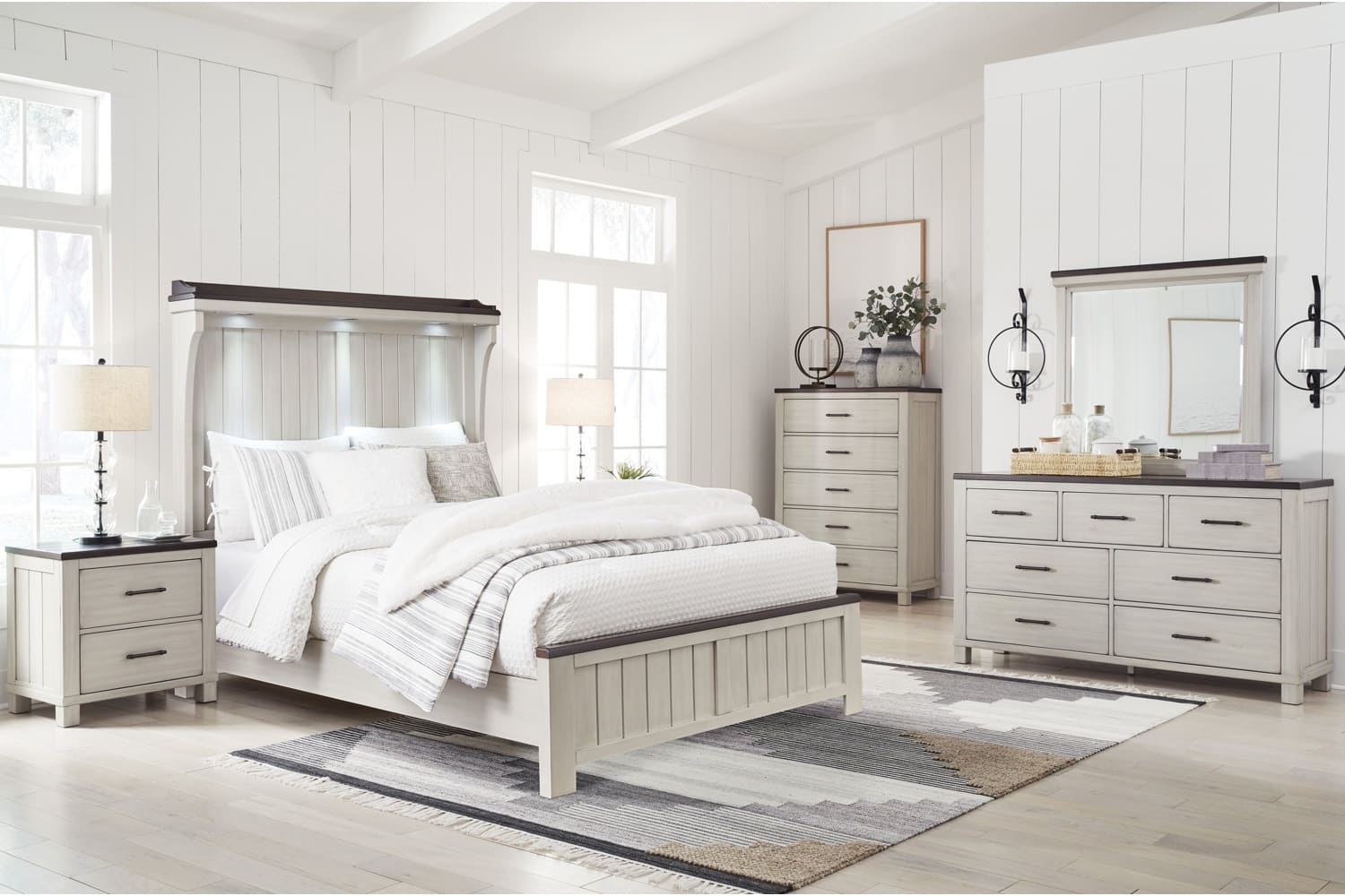 Darborn Queen 4 Piece Bedroom Set - Georgia Furniture Mart