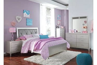 Olivet Youth Full 4 Piece Bedroom Set