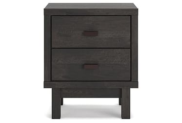 Toretto Charcoal Nightstand