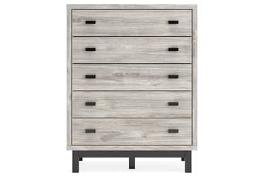 Vessalli Two-Tone 5-Drawer Chest