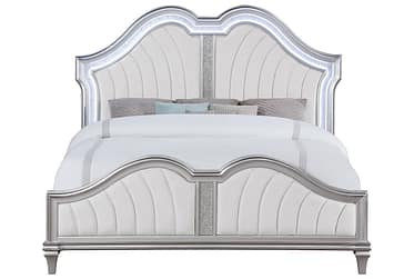 Evangeline Silver Oak Queen Bed