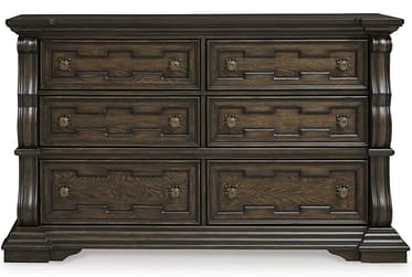 Maylee Brown 6-Drawer Dresser