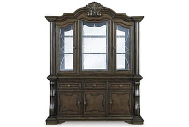 Maylee Brown Buffet & Hutch