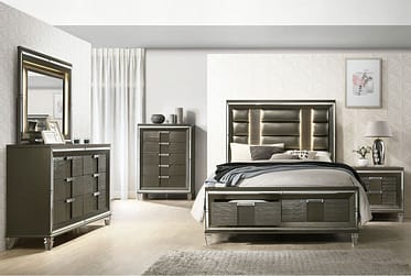 Twenty Nine Copper Queen Storage 4 Piece Bedroom Set