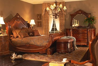 Cortina King Sleigh 5 Piece Bedroom Set