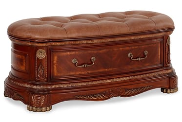 Cortina Leather Bedside Bench