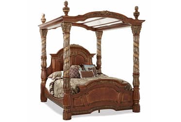 Villa Valencia King Canopy Bed