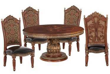 Villa Valencia Round 5 Piece Dining Set