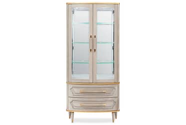 St. Charles Dove Gray Display Case