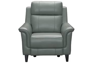 Kester Lorenzo Mint Leather Power Recliner