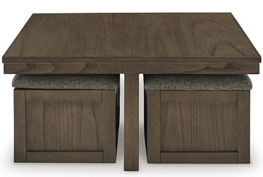 Boardernest Coffee Table With 4 Stools