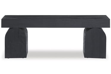 Holgrove Black Accent Bench