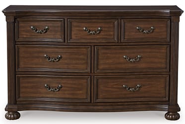 Lavinton Brown 7-Drawer Dresser