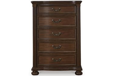 Lavinton Brown 5-Drawer Chest