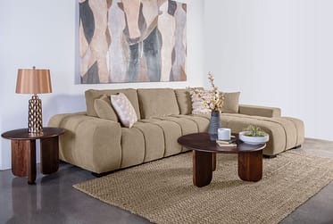 Octavia Camel 2-Piece Sectional