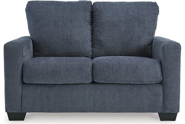 Rannis Navy Twin Sleeper Sofa