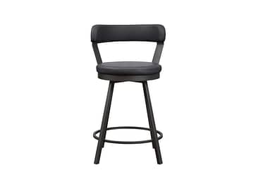 Tempa Dark Gray Counter Height Swivel Chair